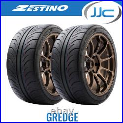 2 x 235/40/R17 Zestino Gredge 07R Medium Semi Slick Road Legal Tyre 235 40 17
