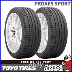 2 x 235/50/18 ZR18 101Y TL XL Toyo Proxes Sport Performance Road Car Tyres
