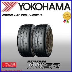 2 x 255 40 R17 98W 2554017 YOKOHAMA Track Race Road Advan A052 Tyres