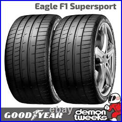 2 x Goodyear Eagle F1 SuperSport Performance Road Tyres 225 40 ZR18 92Y XL