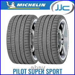 2 x Michelin Pilot Super Sport 225 40 18 92Y XL Performance Road Tyres 2254018