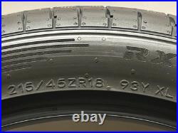 2 x NEW 215 45 18 93Y XL Roadx RXMotion DU71 Budget Tyres