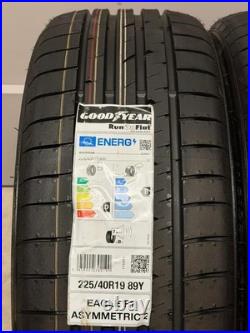 2 x NEW 225 40 19 89Y Goodyear Eagle F1 Asymmetric 2 RUNFLAT RSC RFT BMW Tyres