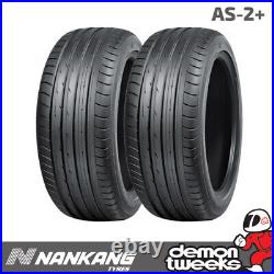 2 x Nankang AS-2+ Performance Road Tyres 245 40 R18 97Y XL Extra Load 2454018