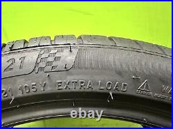 2 x Nearly NEW 265 40 21 105Y XL Michelin Pilot Sport 4 SUV Tyres r21