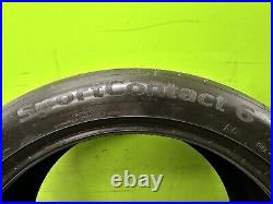 2 x Nearly NEW 285 40 22 110Y XL AO Continental Sport Contact 6 AO Tyres 7.5mm 2 x Nearly NEW 285 40 22 110Y XL AO Continental Sport Contact 6 AO Tyres 7.5mm