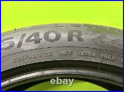 2 x Nearly NEW 285 40 22 110Y XL AO Continental Sport Contact 6 AO Tyres 7.5mm 2 x Nearly NEW 285 40 22 110Y XL AO Continental Sport Contact 6 AO Tyres 7.5mm