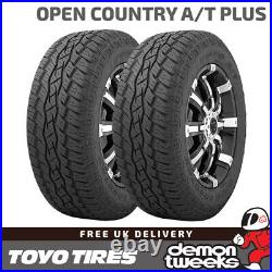 2 x Toyo Open Country A/T Plus Road / Off Road Tyres 205 75 15 (205/75/15) 97T