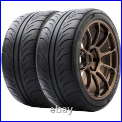 2 x Zestino Gredge 07R 205/55/16 Semi Slick Road Legal Tyres RED TYRE SMOKE