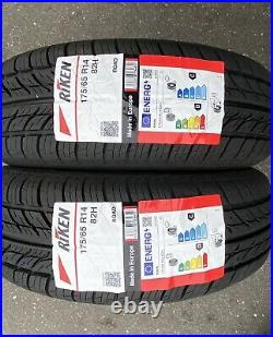 2x 175/65 R14 RIKEN ROAD 82H (MADE BY MICHELIN) Brand New