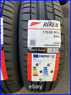2x 175/65 R15 RIKEN 84H ROAD PERFORMANCE (MADE BY MICHELIN) Brand New