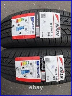 2x 185/70 R14 RIKEN 88T ROAD (MADE BY MICHELIN) Brand New
