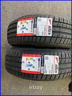 2x 195/65 R15 RIKEN 91V ROAD PERFORMANCE (MADE BY MICHELIN) Brand New