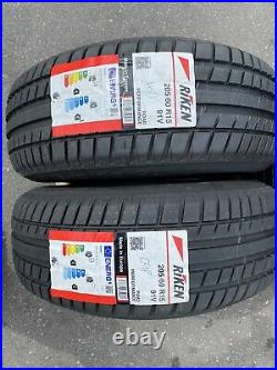 2x 205/60 R15 RIKEN 91V ROAD PERFORMANCE (MADE BY MICHELIN) Brand New