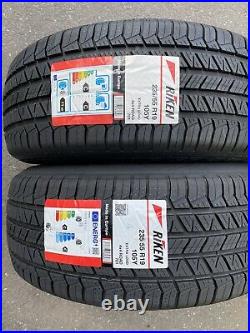 2x 235/55 R19 RIKEN 701,105Y, XL, M+S (Made By Michelin) 4x4 ROAD, Brand-New