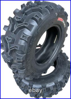 2x 24x8-12 35F Kenda Bear Claw XL ATV Quad tyres E Marked Road Legal