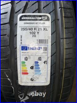2x 255/40/21 General Grabber Gt Plus Fr 102y