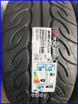 2x 255/40 R17 Yokohama AD08R (AD08-R)Track Day/Race/Road Brand-New Tyres