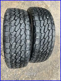 2x 255 70 16 Two tyrees same bridgstone really like a new never been on the road