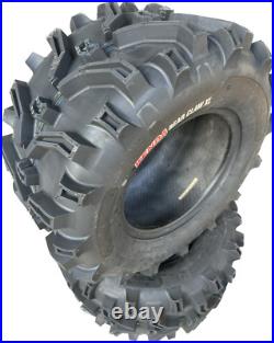 2x 25 1250 12 51F Kenda Bear Claw XL ATV Quad tyres E Marked Road Legal