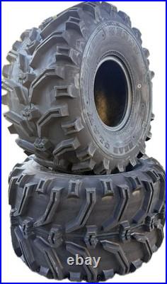 2x 25x12.50-9 Kenda Bear Claw ATV Quad tyres E Marked Road Legal