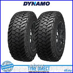 2x 265 70 17 Dynamo Brand New 4x4 Off-road Mud Terrain Tyres 10pr M+s 121/118q