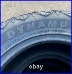 2x 265 70 17 Dynamo Brand New 4x4 Off-road Mud Terrain Tyres 10pr M+s 121/118q