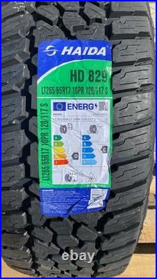 2x Lt265/65 R17 10pr 120/117s Haida Runspirit Hd829 All Terrain X2 Pair