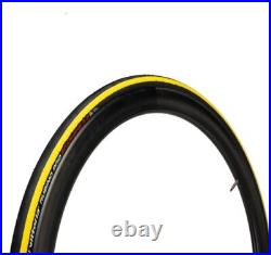 2x Vittoria Rubino Pro G2.0 Folding Road Bike Tyre 700 x 25c Black/Yellow NEW