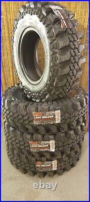 33 10.50 16 114k Cst Land Dragon Cl18 Extreme Mud Terrain Tyres X4