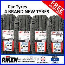 4X New 205 55 16 RIKEN ROAD PERF 91V 2055516 205/55R16 C/C RATED MICHELIN MADE