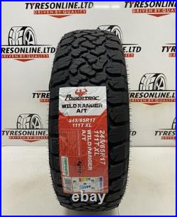 4 X 245 65 17 Powertrac All Terrain 111t 245/65r17 Brand New Tyres M+s 2456517