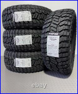 4 X 265/60r18 119/116q Lt Radar Rt Rugged Terrain M+s Por Tyres 10pr 80psi