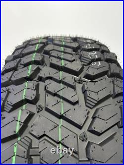 4 X 265/60r18 119/116q Lt Radar Rt Rugged Terrain M+s Por Tyres 10pr 80psi