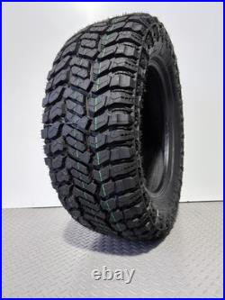 4 X 265/60r18 119/116q Lt Radar Rt Rugged Terrain M+s Por Tyres 10pr 80psi