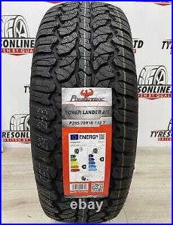 4 X 265 70 16 Powertrac M+s 112t All Terrain 265/70r16 Brand New 2657016 Tyres 4 X 265 70 16 Powertrac M+s 112t All Terrain 265/70r16 Brand New 2657016 Tyres