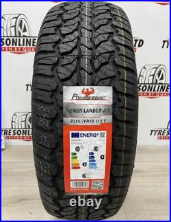 4 X 265 70 16 Powertrac M+s 112t All Terrain 265/70r16 Brand New 2657016 Tyres 4 X 265 70 16 Powertrac M+s 112t All Terrain 265/70r16 Brand New 2657016 Tyres