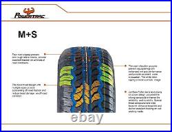 4 X 265 70 16 Powertrac M+s 112t All Terrain 265/70r16 Brand New 2657016 Tyres 4 X 265 70 16 Powertrac M+s 112t All Terrain 265/70r16 Brand New 2657016 Tyres