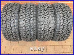4 X Lt285/50r20 119/116q M+s Por Radar Rt Rugged Terrain 285/50r20 10pr 80psi