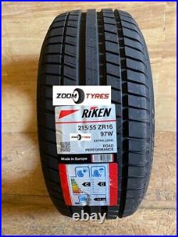 4 X Riken 215 55 16 XL 97w Made By Michelin Tyres Road Performance 2155516