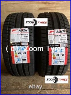 4 X Tyres Riken 205 45 16 XL 87w Made By Michelin Tyres Road Performance 2054516