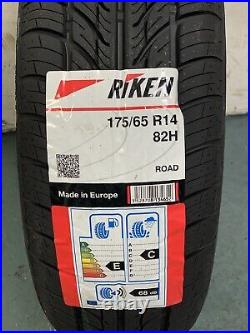 4 x 175/65 R14 Riken Road 82H (Made by Michelin) 175 65 14 (1756514) -FOUR TYRES