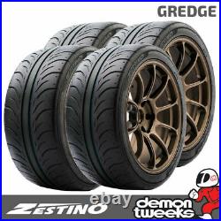 4 x 205/45/17 Zestino Gredge 07R Medium Semi Slick Road Legal Track Day Tyres