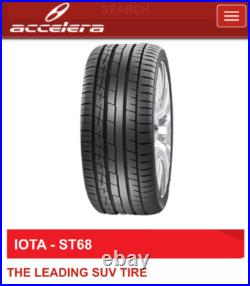 4 x 265/50ZR19 110Y XL ACCELERA SUV 4x4 TYRES 265 50 19 EXTRALOAD 265/50R19