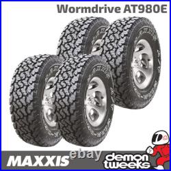 4 x 265/65 R17 117Q (OWL) Maxxis Wormdrive AT-980E All Terrain Tyre 2656517