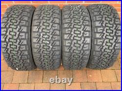 4 x 275/55R20 115/112P ACCELERA COARCE TERRAIN TYRES LT275/55R20 115P POR 8PR