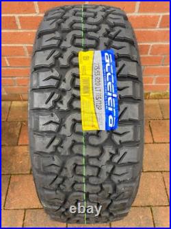 4 x 275/55R20 115/112P ACCELERA COARCE TERRAIN TYRES LT275/55R20 115P POR 8PR