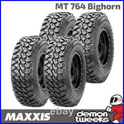 4 x 275 65 18 119/116Q Maxxis Bighorn MT764 Mud Terrain Off Road 4x4 SUV Tyres