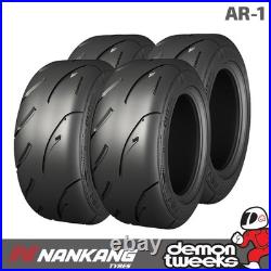 4 x Nankang 225/45/15 91W XL AR-1 Semi Slick Road Legal Track Day Tyres 2254515