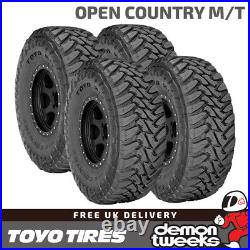 4 x Toyo Open Country M/T Off Road / Mud / Snow 4x4 Tyres 225 75 R16 115P